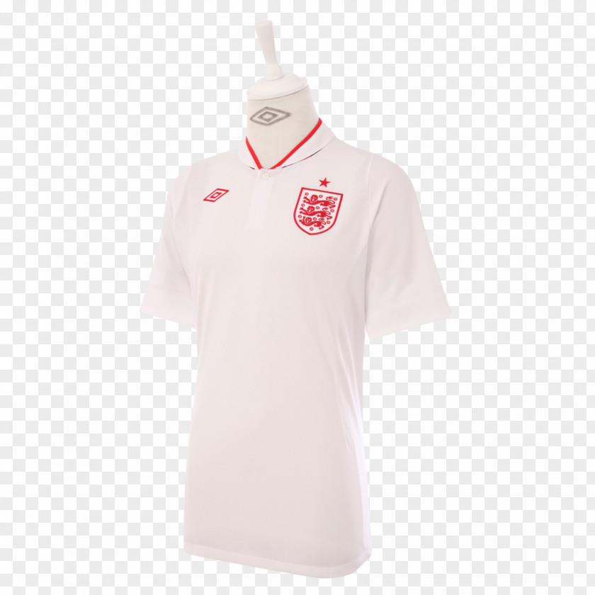 T-shirt Polo Shirt Collar England National Football Team Sleeve PNG
