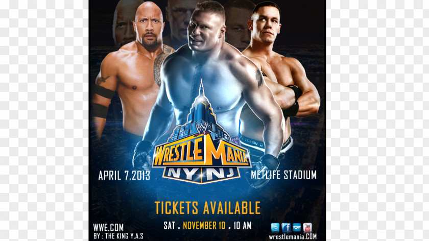T-shirt WrestleMania 29 Muscle Film PNG