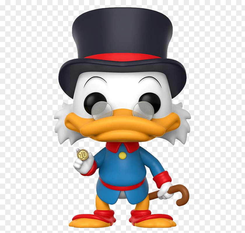 Toy Scrooge McDuck Huey, Dewey And Louie Ebenezer Funko Action & Figures PNG