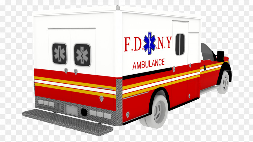 Ambulance New York City Fire Department Bureau Of EMS Emergency Medical Services Vehicle PNG