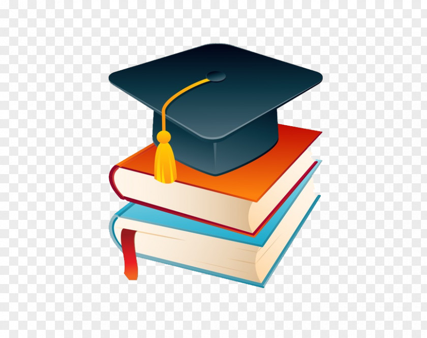 Book And Bachelor Cap Course Academic Certificate Professional Certification Institute Postgraduate Education PNG