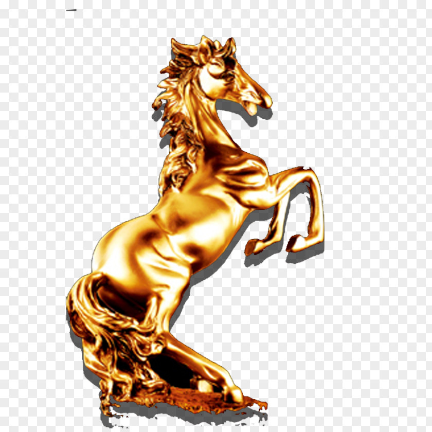 Golden Horse Download PNG