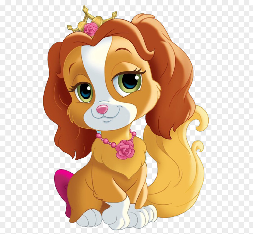 Princess Animals Cliparts Rapunzel Belle Cinderella Aurora Puppy PNG
