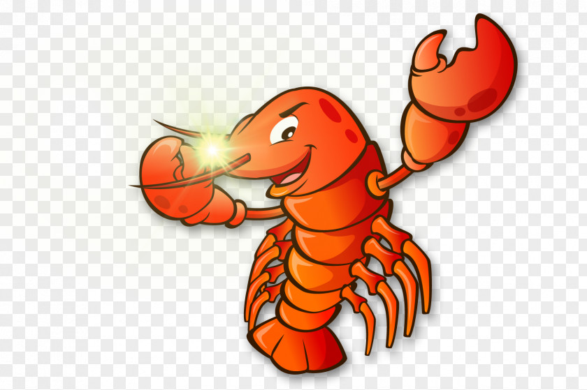 Shrimp, Lobster, Cartoon Taobao Material Lobster Clip Art PNG