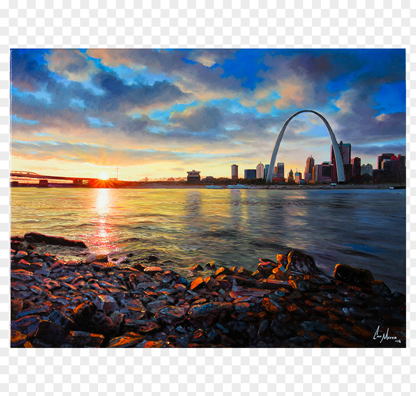 St Louis Skyline Panorama Cityscape Sea Bridge–tunnel PNG