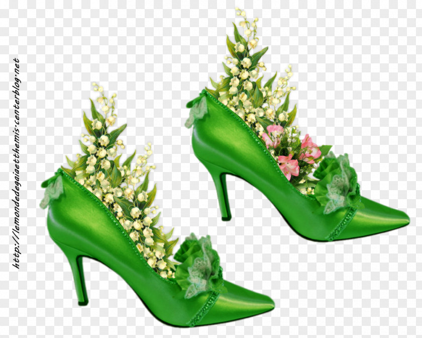 Tube May 1 Lily Of The Valley Shoe PNG