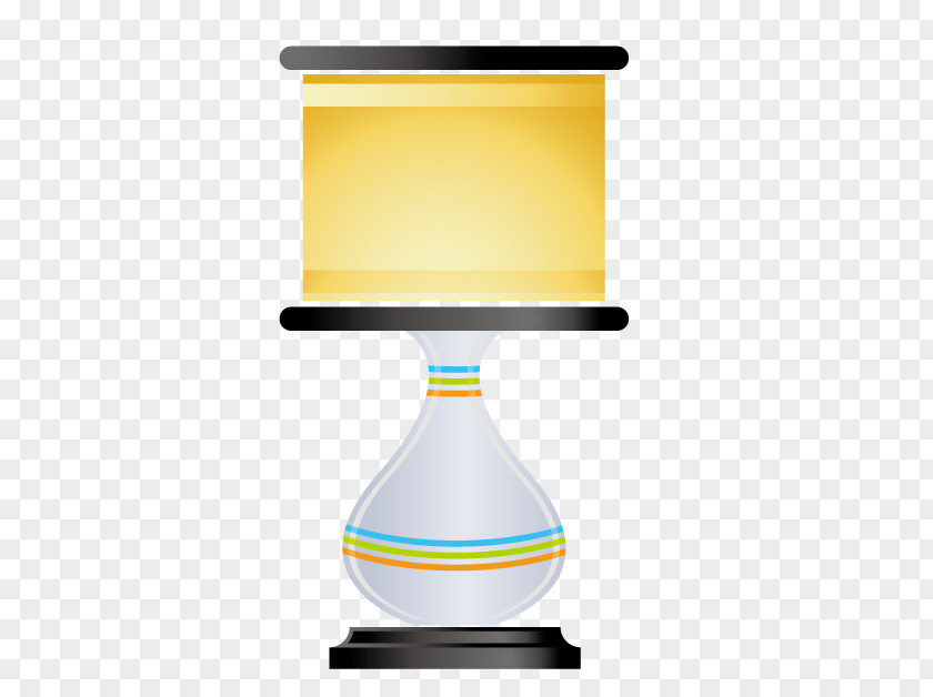 Hand-painted Lamp Element Wind Power PNG