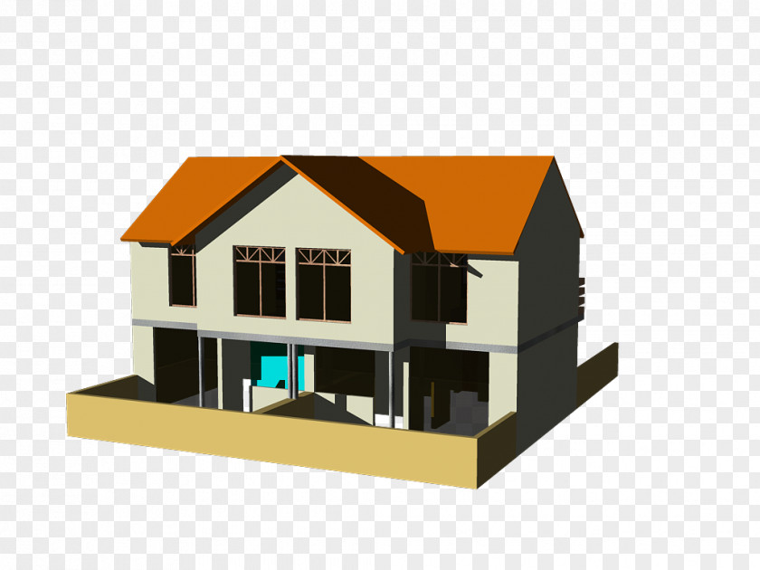 House Architecture Facade PNG