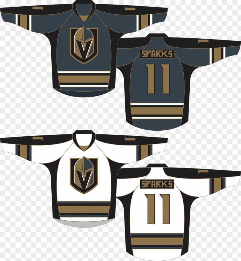 Jersey Vegas Golden Knights Concept T-shirt Logo PNG