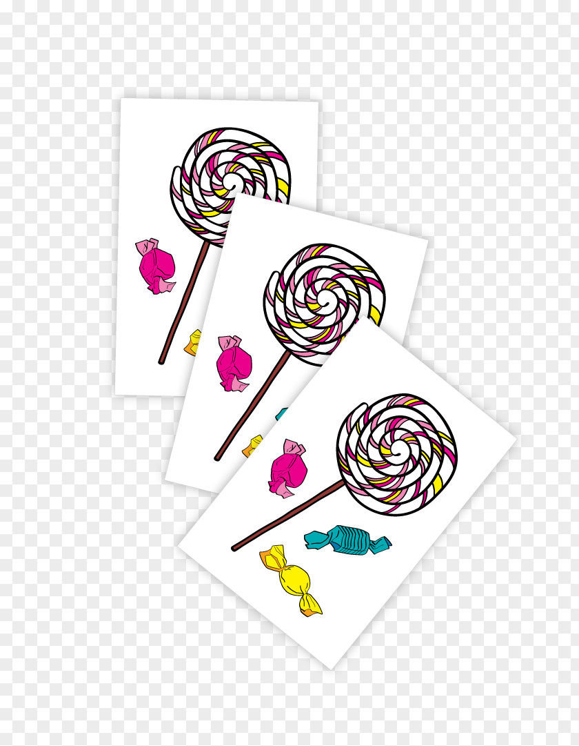 Lolly Pop Lollipop Tattoo Food Candy Skin PNG