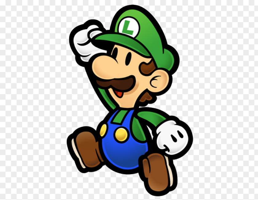 Luigi Mario & Luigi: Paper Jam Super PNG