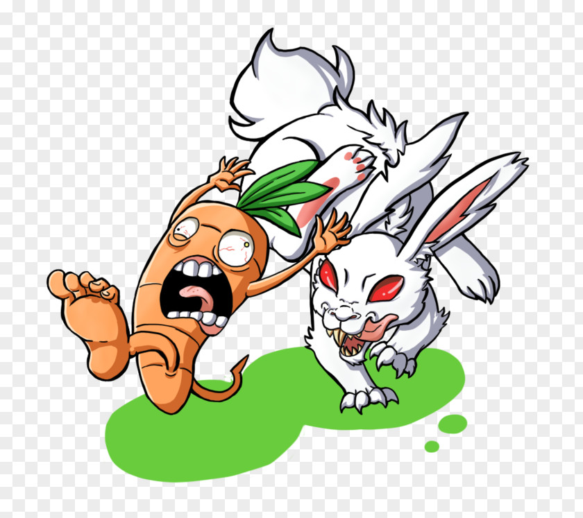 Rabbit Eat Carrot Cartoon Comics Drawing Clip Art PNG