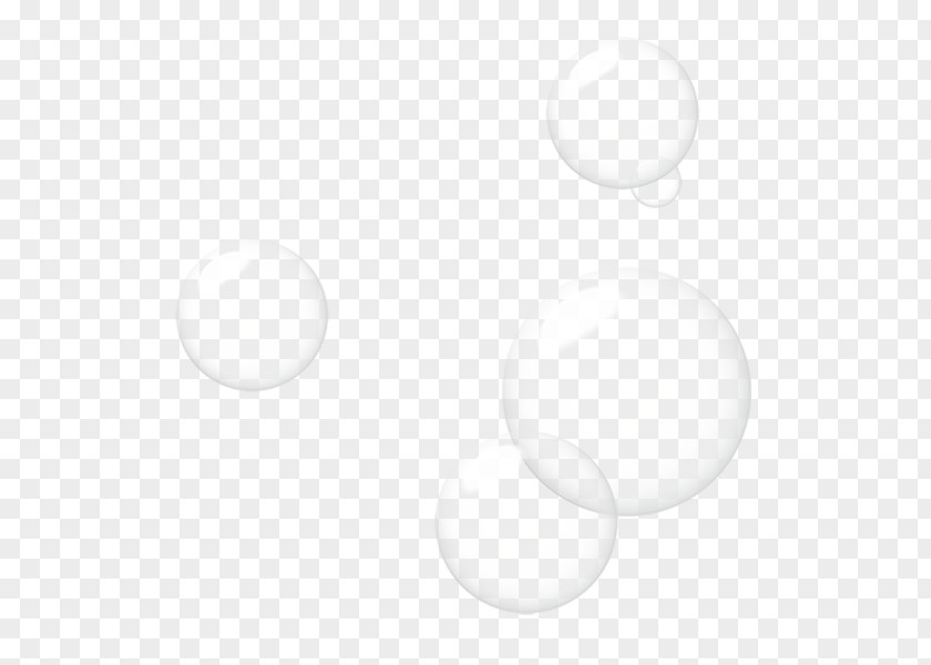 Soap Bubble White Black Pattern PNG