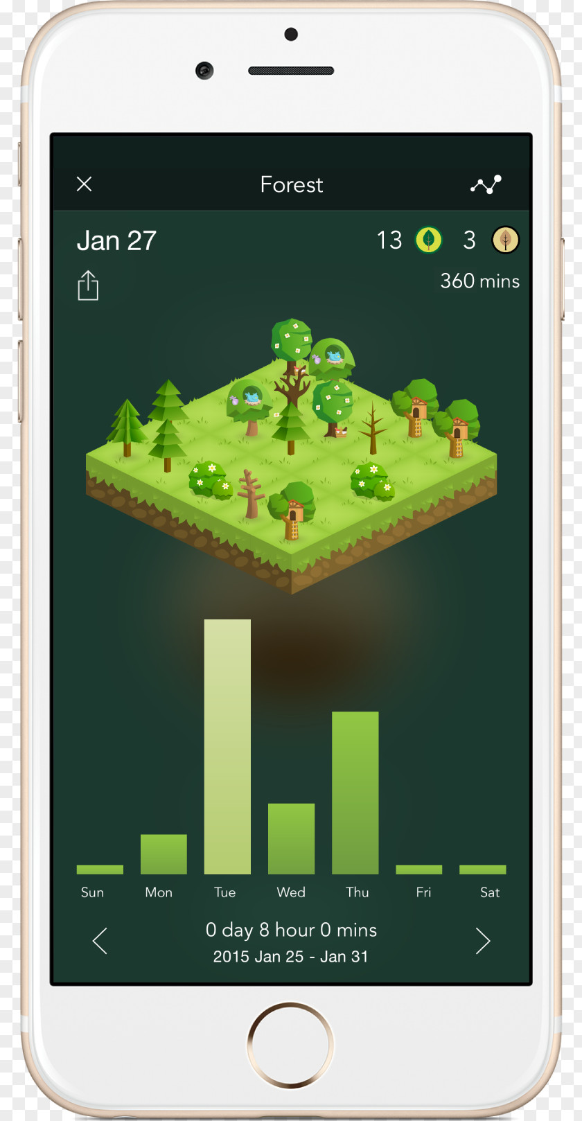 Android App Store Forest PNG