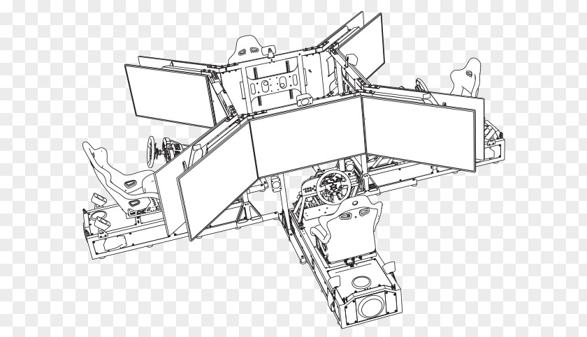 Formula Drift Pro 2 Car Drawing Driving Simulator Sim Racing Line Art PNG