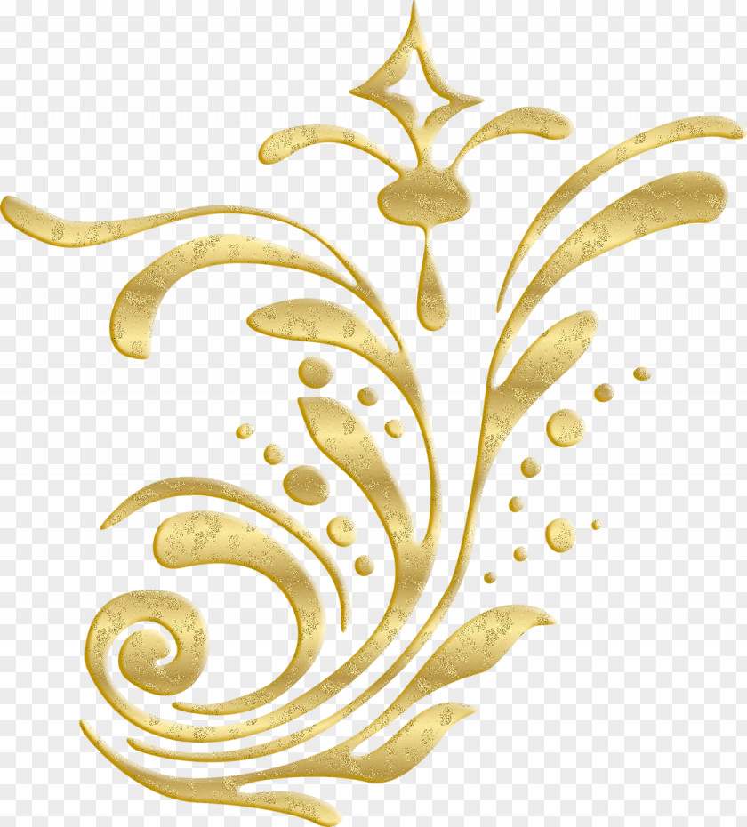 Gold Decoration Clip Art PNG