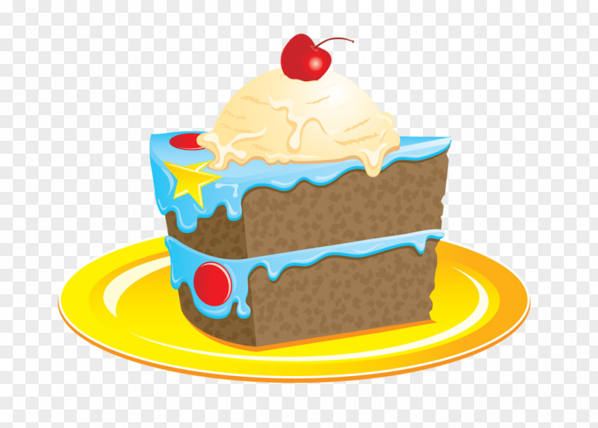 Ice Cream Cake Birthday Sponge PNG