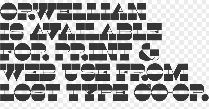 Typeface Orwellian Caslon Graphic Designer Font PNG