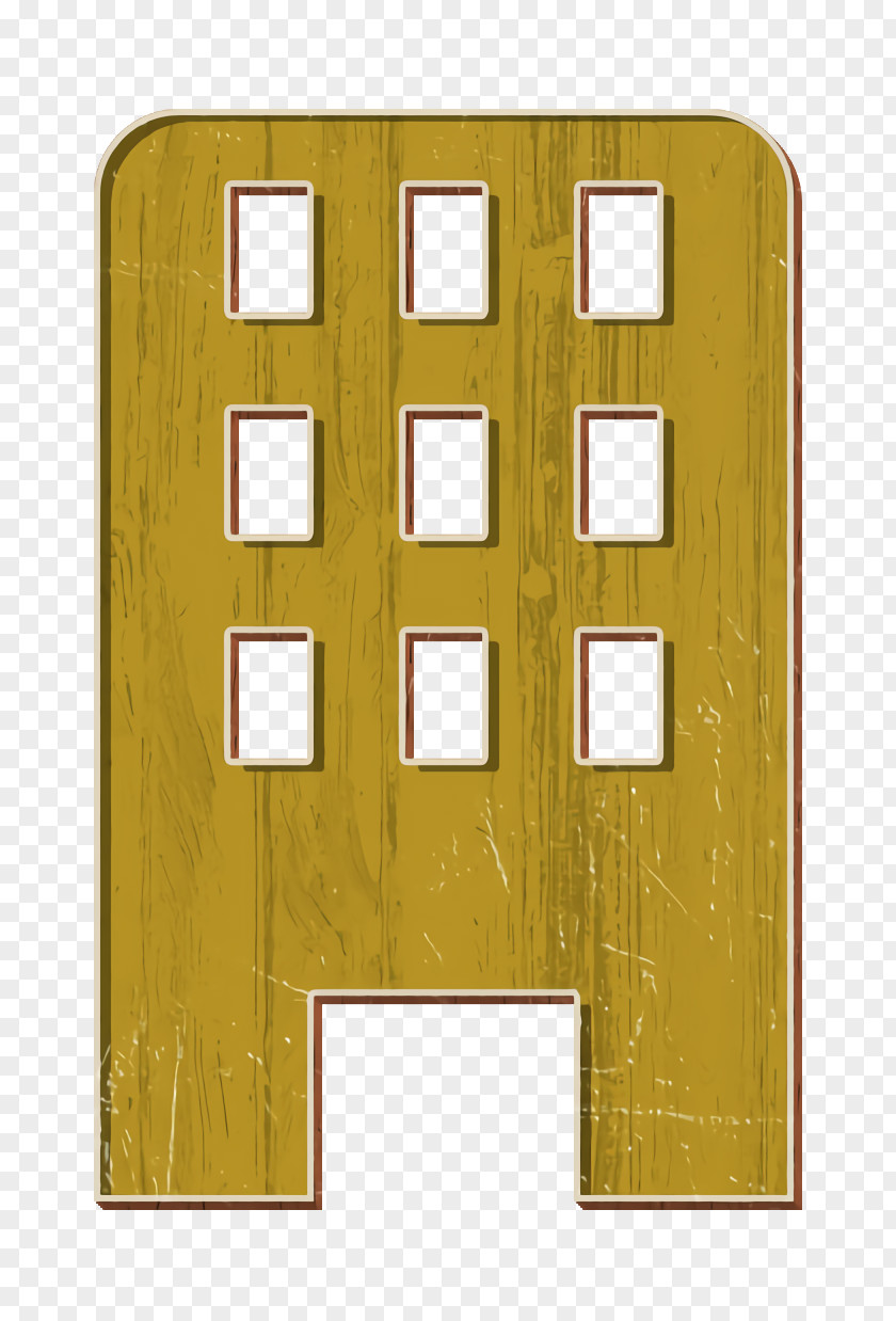 Wall Plate Rectangle Business Icon City Office PNG