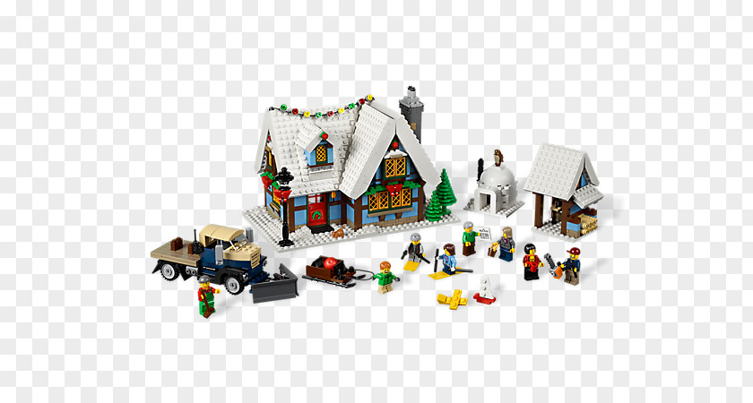 Winter Town Lego Creator BrickFair Amazon.com Minifigure PNG