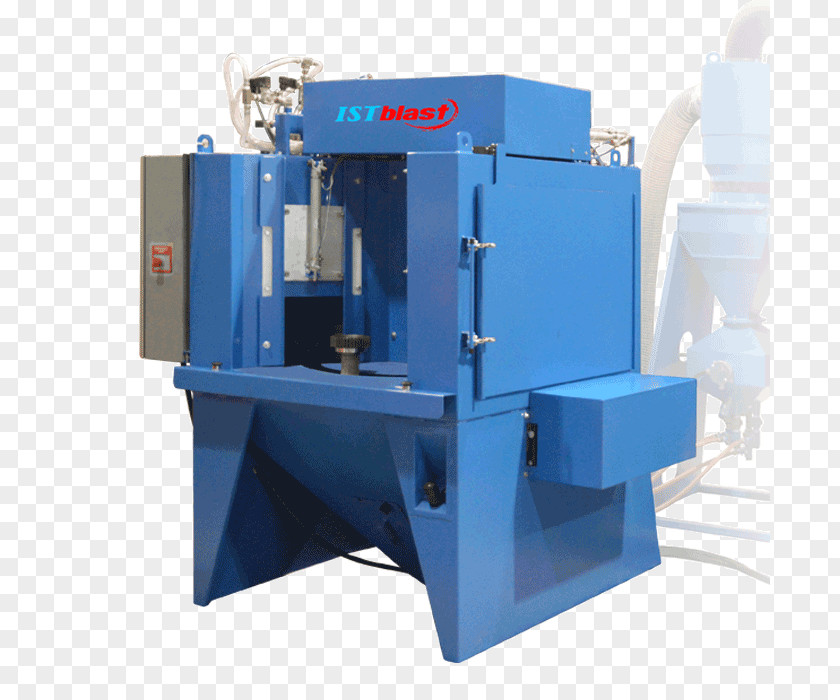 Batch Distillation Abrasive Blasting International Surface Technologies Finishing Shot Peening Machine PNG