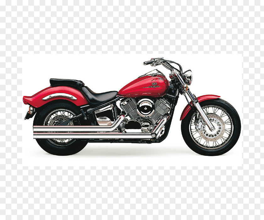 Motorcycle Yamaha DragStar 650 Exhaust System 250 Motor Company 1100 PNG