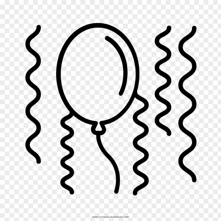 Poster Retro Sombrero Black And White Coloring Book Drawing Page Balloon PNG