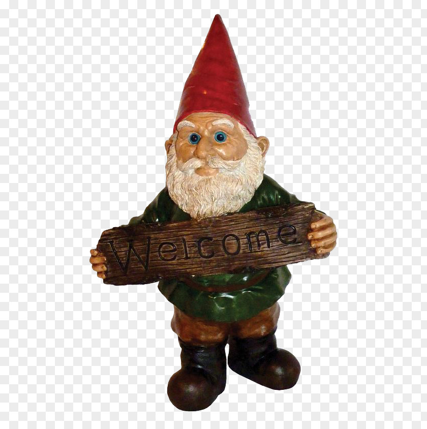 Santa Claus Garden Gnome Christmas PNG