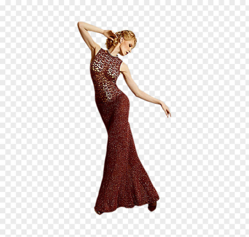 Woman Evening Gown PNG