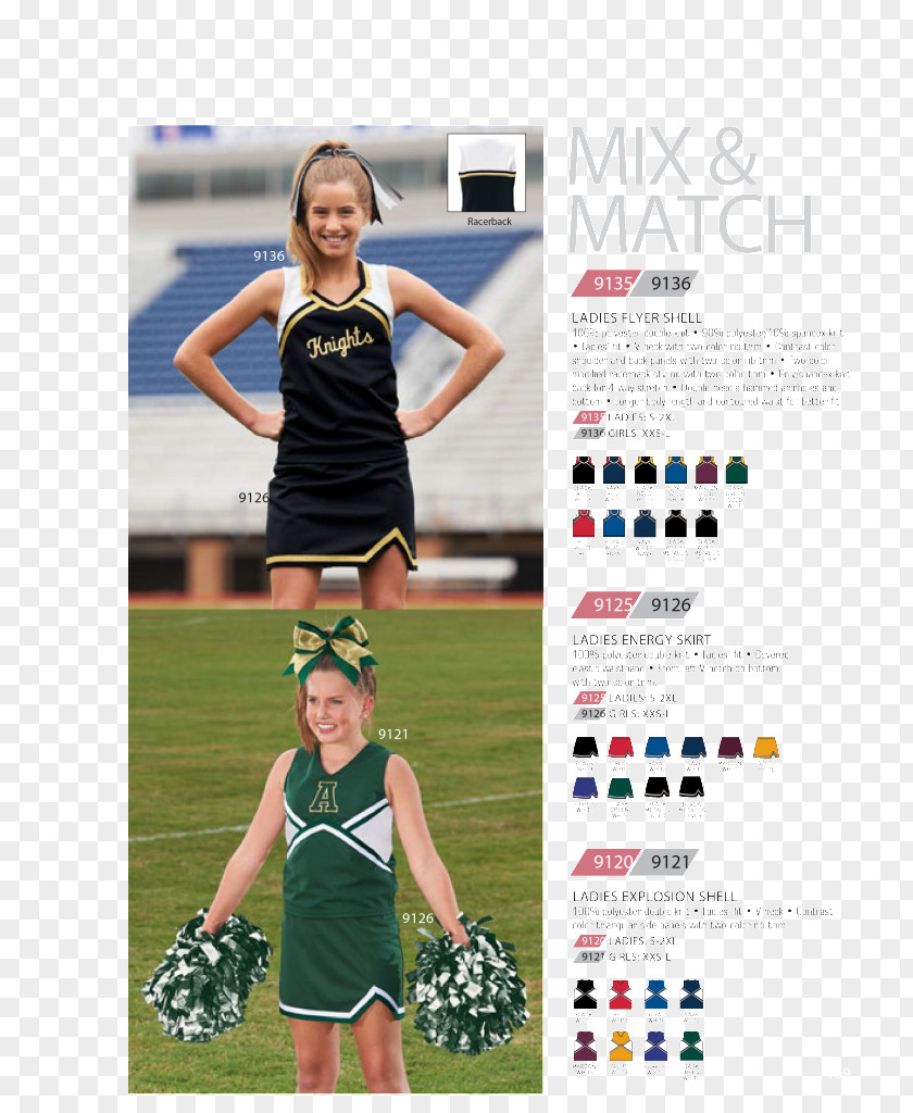 Cheerleading Uniforms Sportswear ユニフォーム PNG