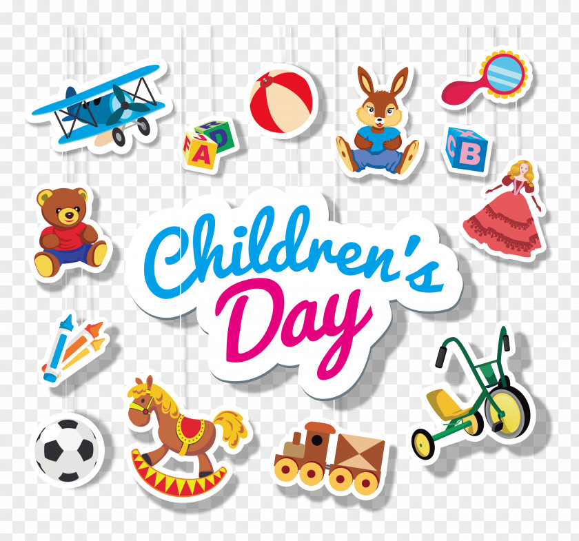 Children's Day For All Kinds Of Toys, LOGO PNG