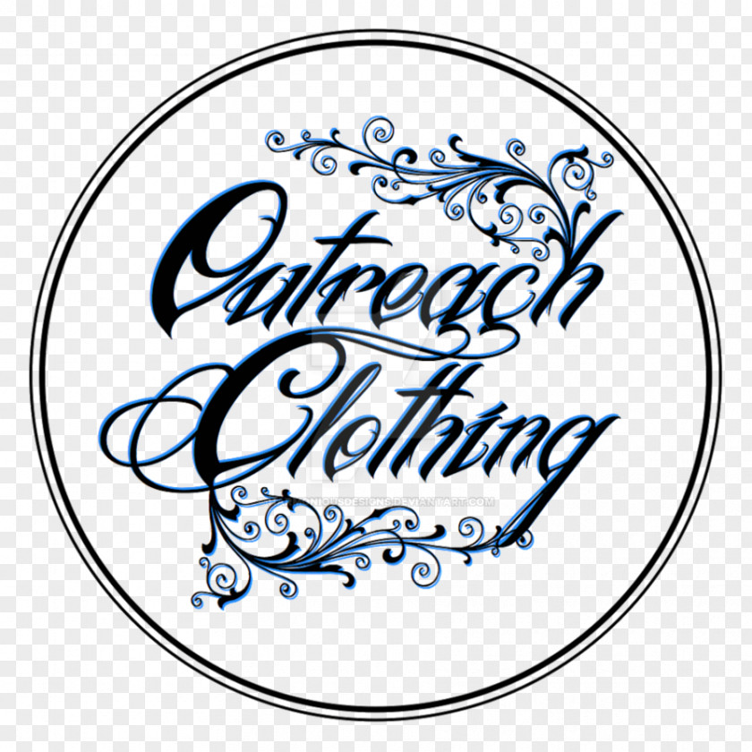 Clothing Logo Calligraphy Brand Font PNG