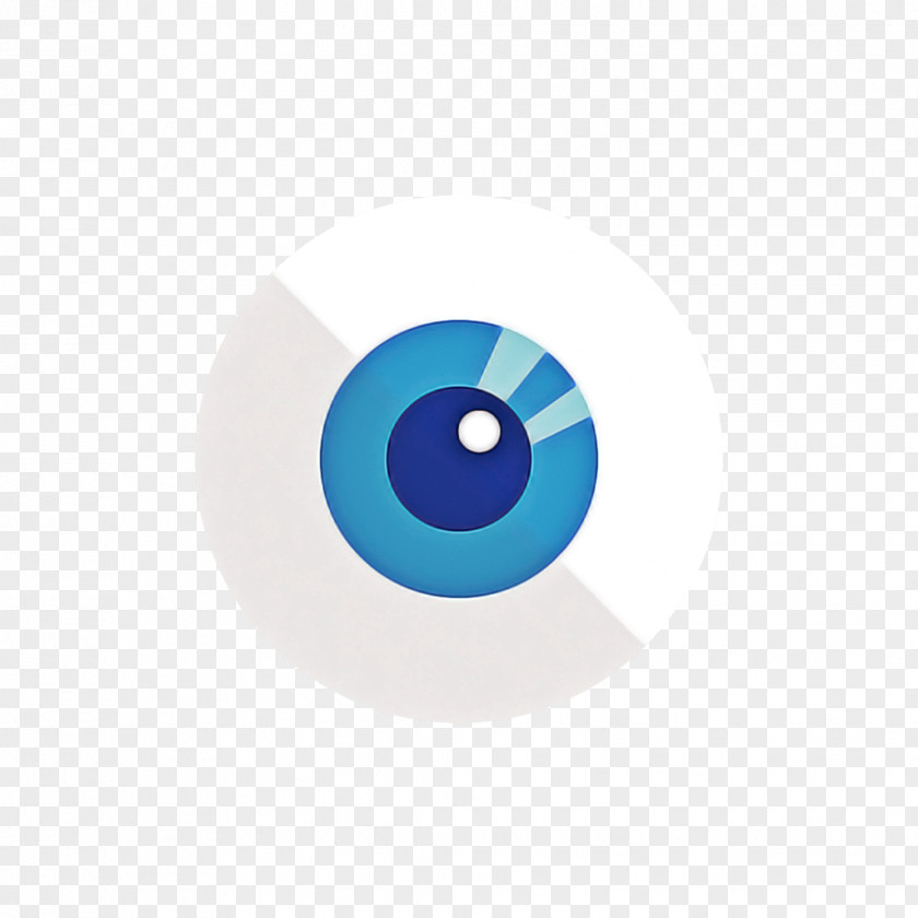 Iris Eye Blue Turquoise Logo Circle PNG