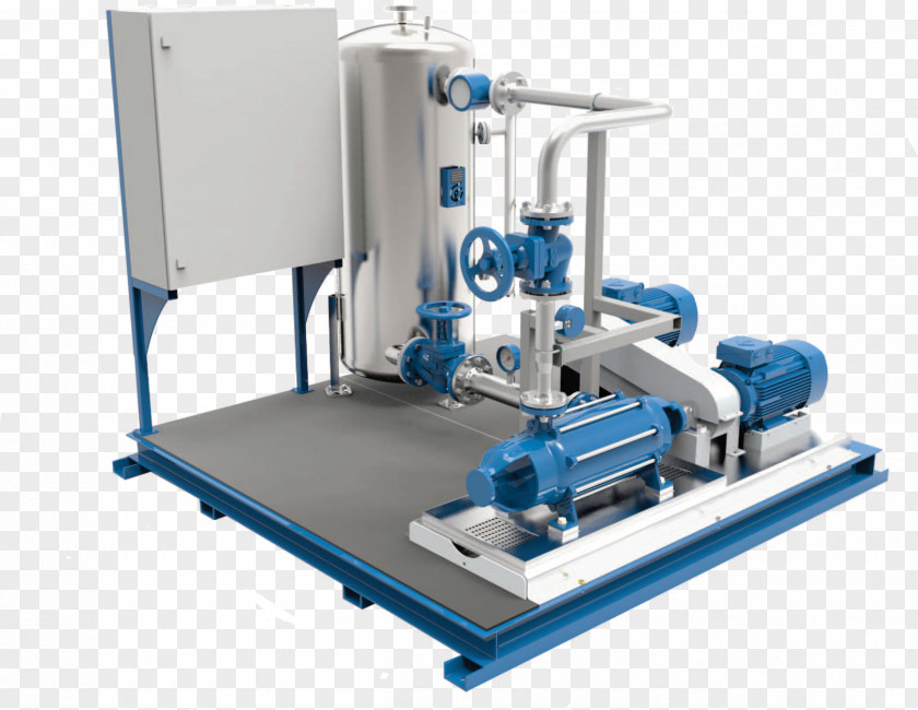 Skid Centrifugal Pump Machine Vacuum Pumping Station PNG