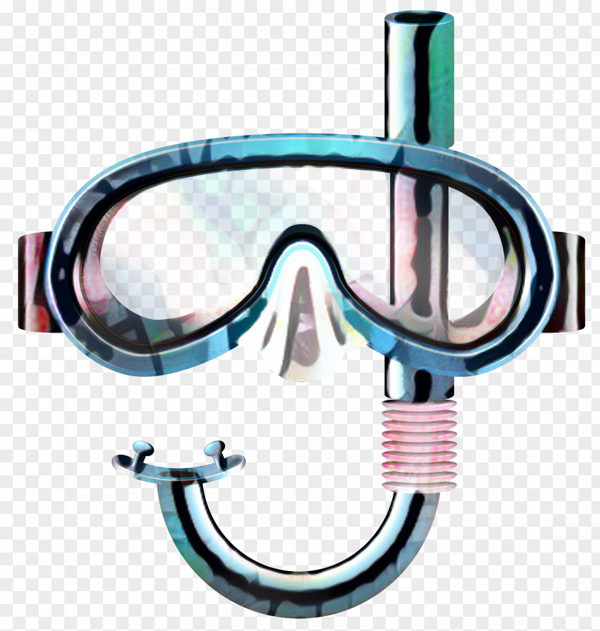 Snorkeling Headgear Glasses Background PNG