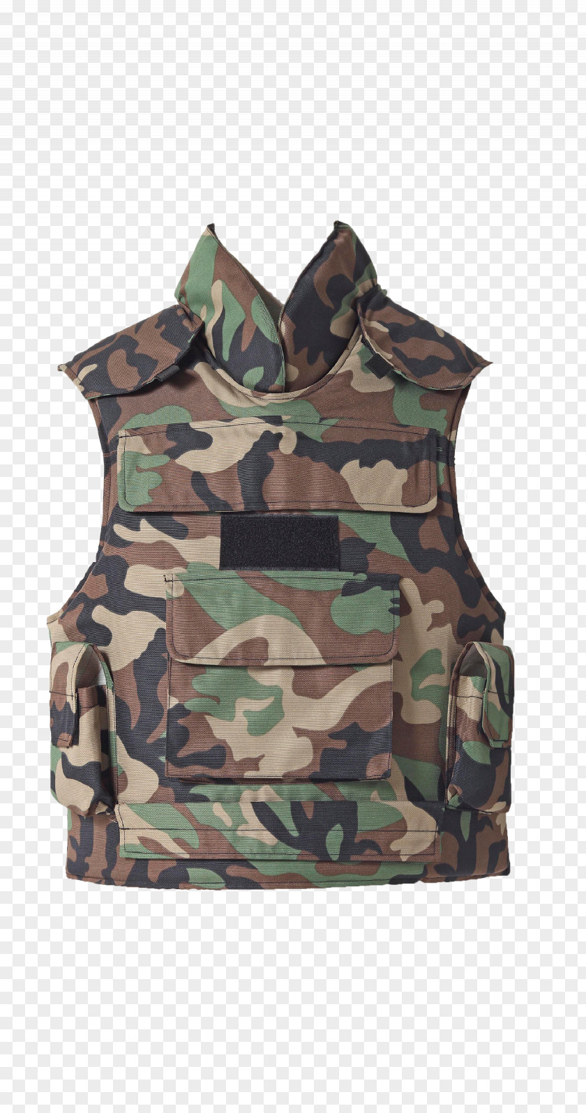 Soldier Military Camouflage Bullet Proof Vests Gilets Waistcoat PNG