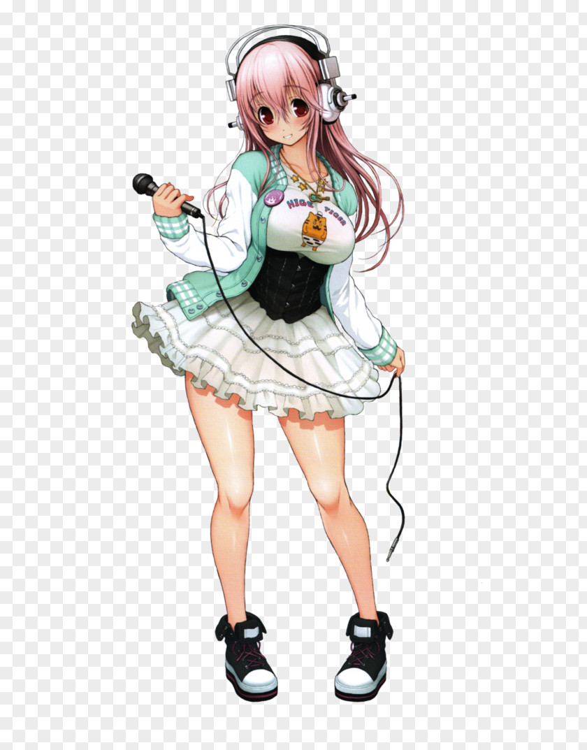 Super Sonico Anime Character Cosplay PNG Cosplay, poppy clipart PNG