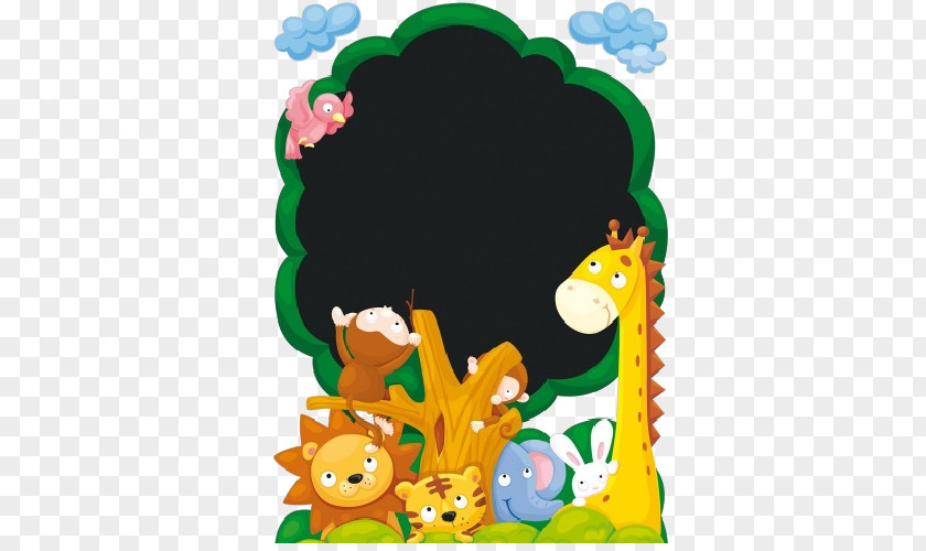 Tree Sticker Child Pyssla Animal PNG