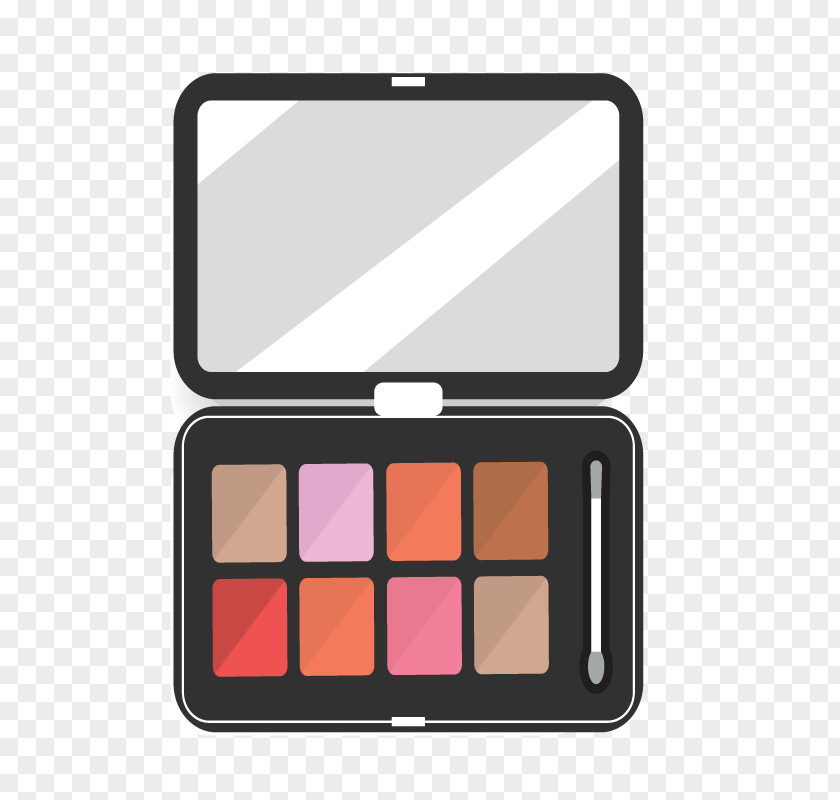 Vector Eyeshadow Eye Shadow Cosmetics Euclidean Lipstick PNG