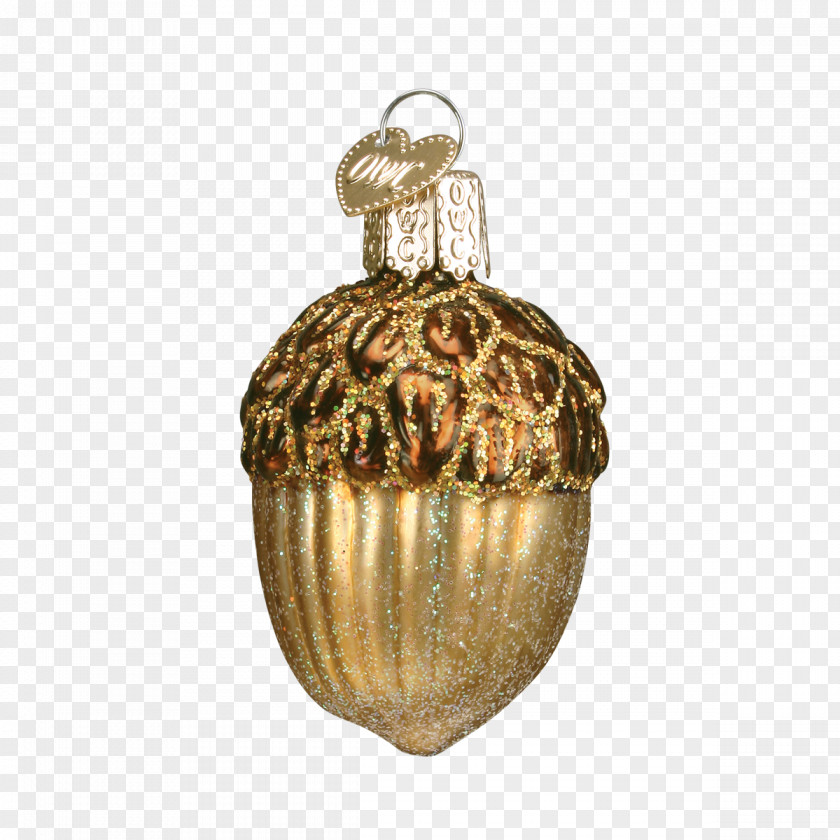 Acorn Christmas Ornament Tradition Decoration PNG