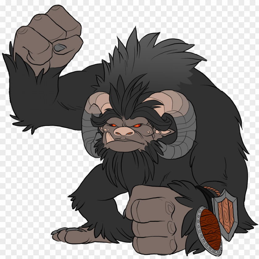 Gorilla Cat Werewolf Mammal PNG