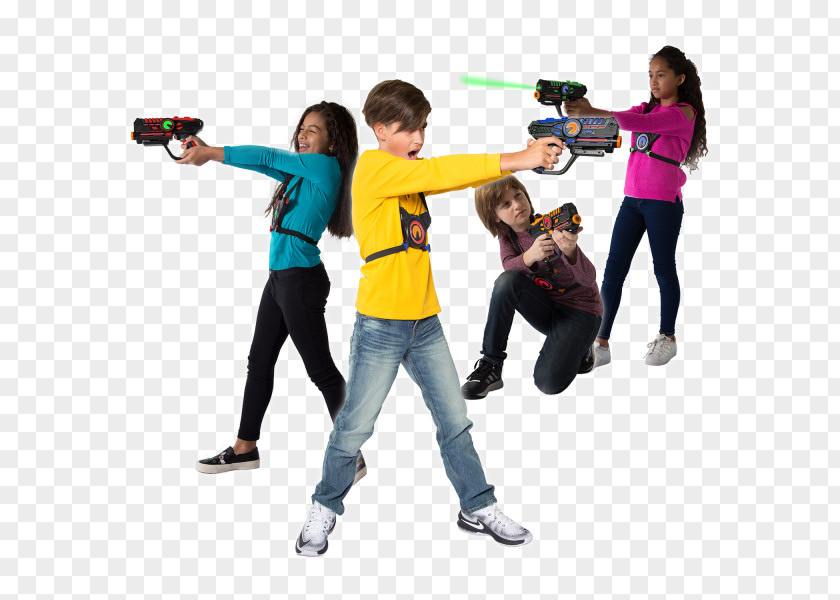 Laser Gun Tag Toy Game Child PNG