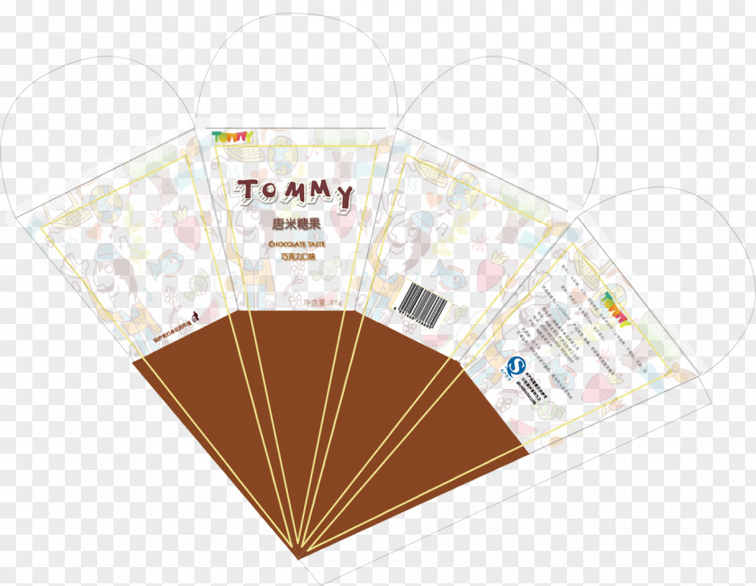 Packaging Design Candy Cones Expanded View Ice Cream Paper And Labeling Box PNG