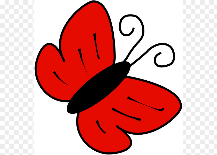 Red Cliparts Butterfly Blue Clip Art PNG