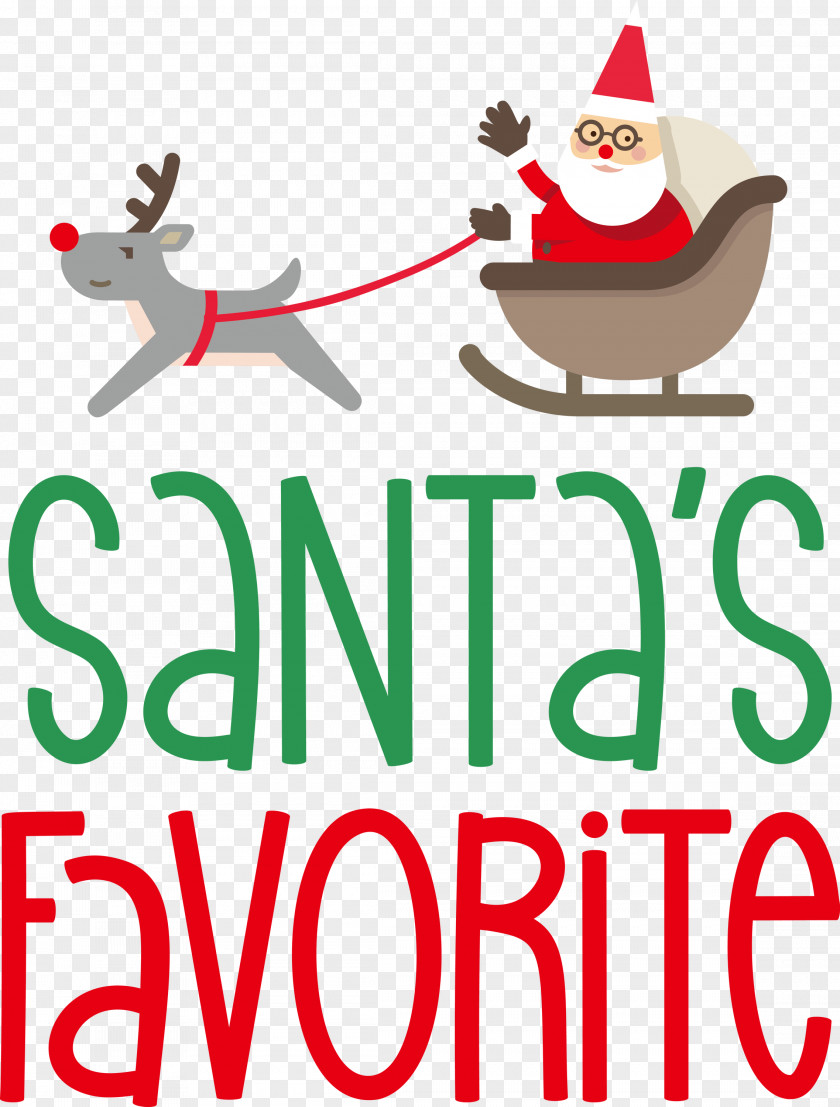 Santas Favorite Santa Christmas PNG