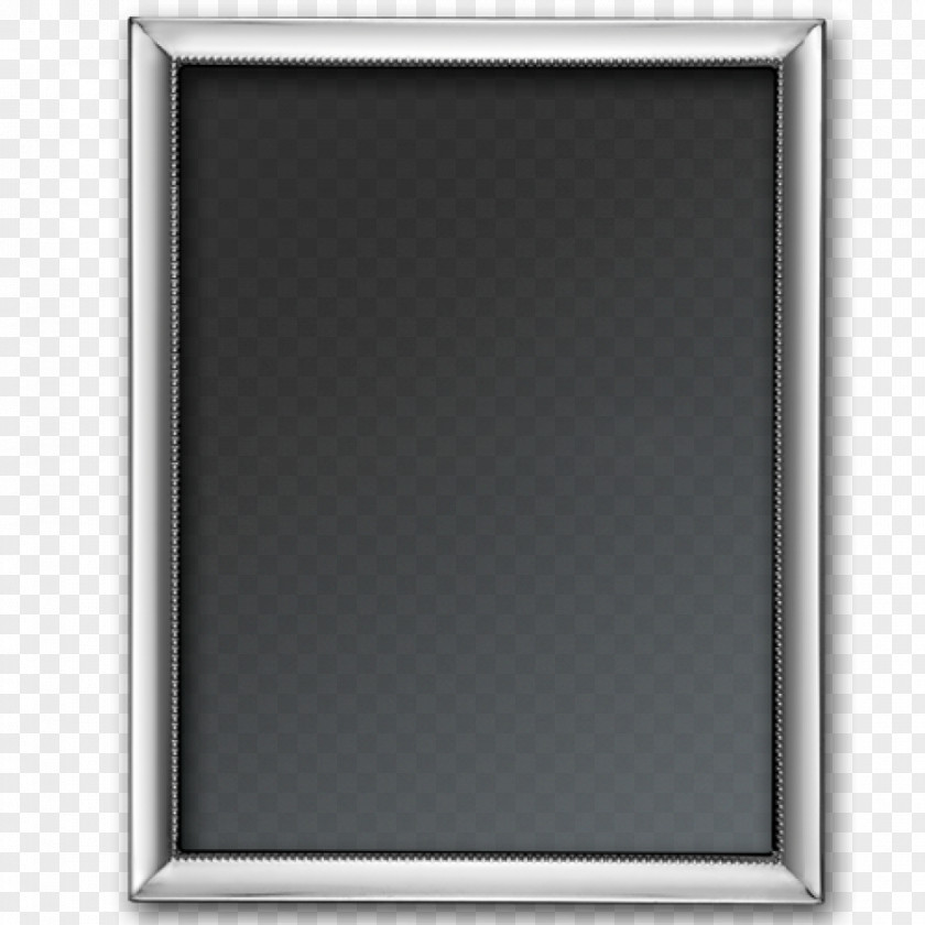 Silver Frame Rectangle Square PNG
