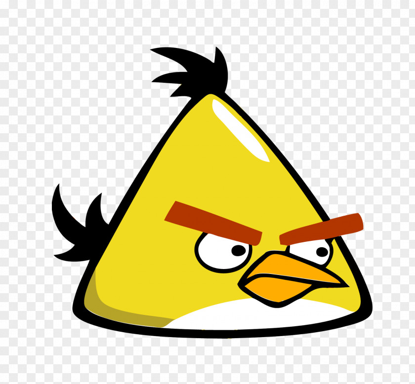 Angry Birds Space Yellow Clip Art PNG