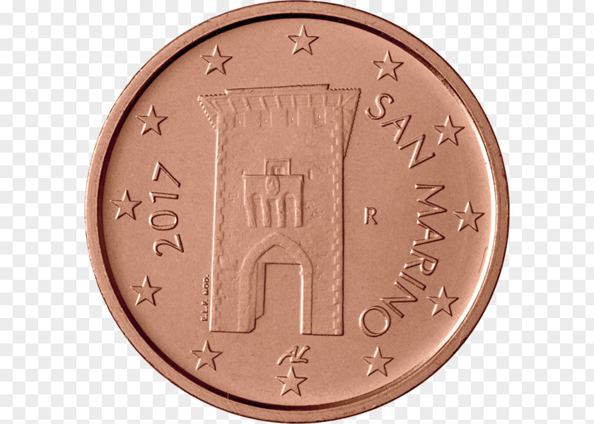 Euro San Marino Porta Francesco Sammarinese Coins 2 Coin PNG
