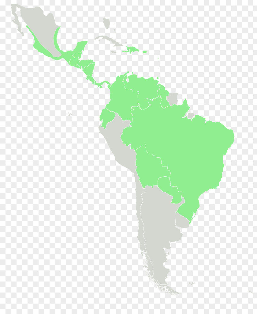 Map Latin America South World Geography PNG