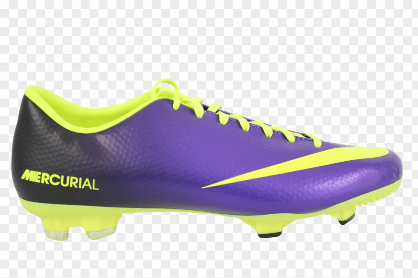 Nike Yellow Mercurial Vapor Shoe Cleat PNG